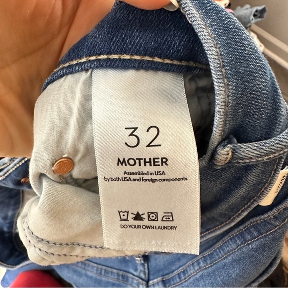 MOTHER The Twister Ankle Across The Finish Line sz 32 - Picture 7 of 9